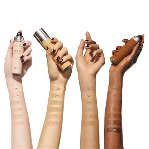 diorskin airflash spray foundation shades